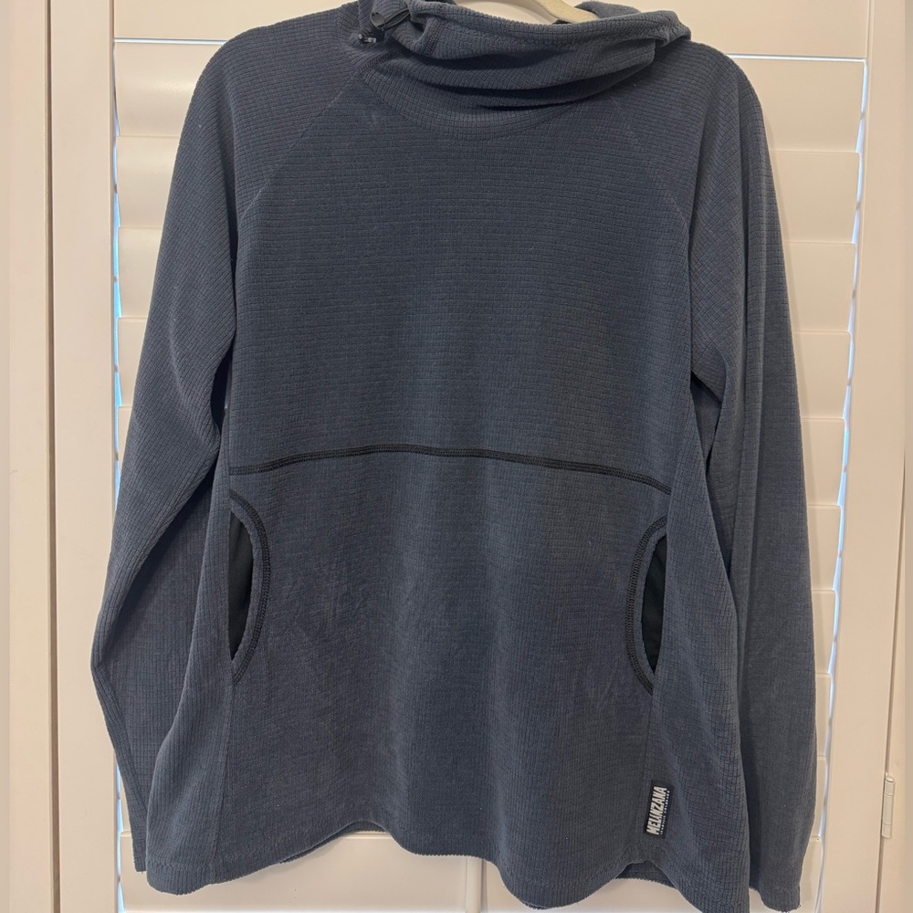 Melanzana Women’s Micro Grid Hoodie V1